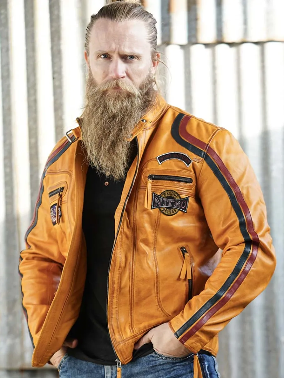 rd_nitro_skindjakke__oran_0.webp RD Nitro Skindjakke - Orange^Rockdenim Sale