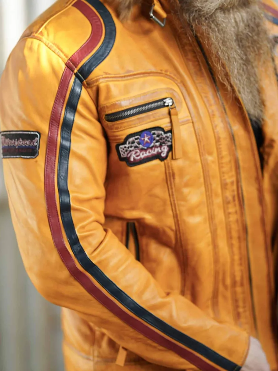 rd_nitro_skindjakke__oran_6.webp RD Nitro Skindjakke - Orange^Rockdenim Sale