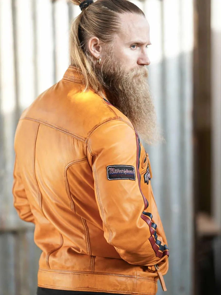 rd_nitro_skindjakke__oran_8.webp RD Nitro Skindjakke - Orange^Rockdenim Sale