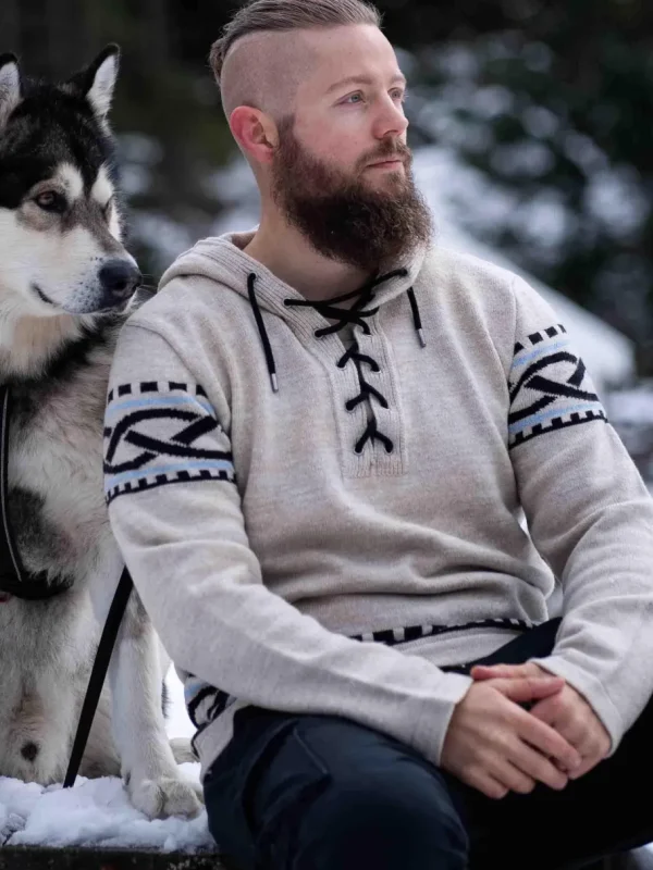 RD Njord Cashmere Stickad Tröja - Beige^Rockdenim Outlet
