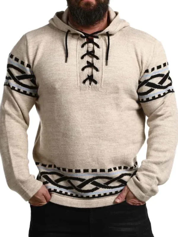 RD Njord Cashmere Stickad Tröja - Beige^Rockdenim Outlet
