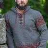RD Njord Cashmere Strikket Trøje - Mørkegrå^Rockdenim New