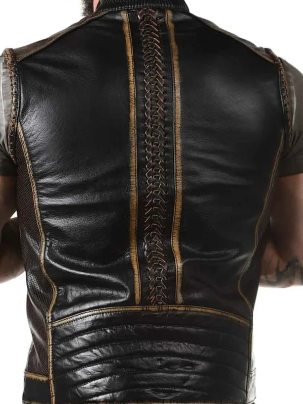 RD Power Rider Skindvest - Sort/Beige^Rockdenim Clearance