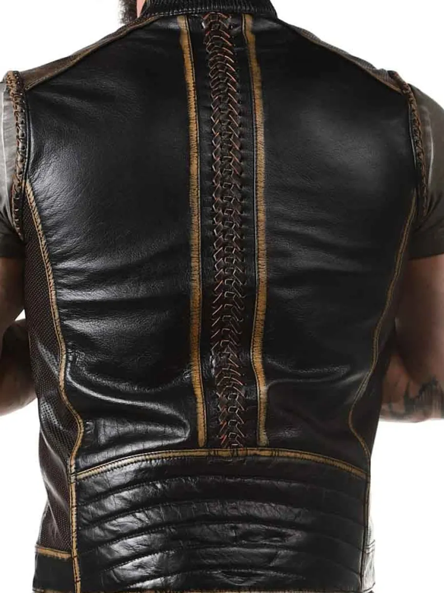 rd_power_rider_skindvest__8.webp RD Power Rider Skindvest - Sort/Beige^Rockdenim Clearance