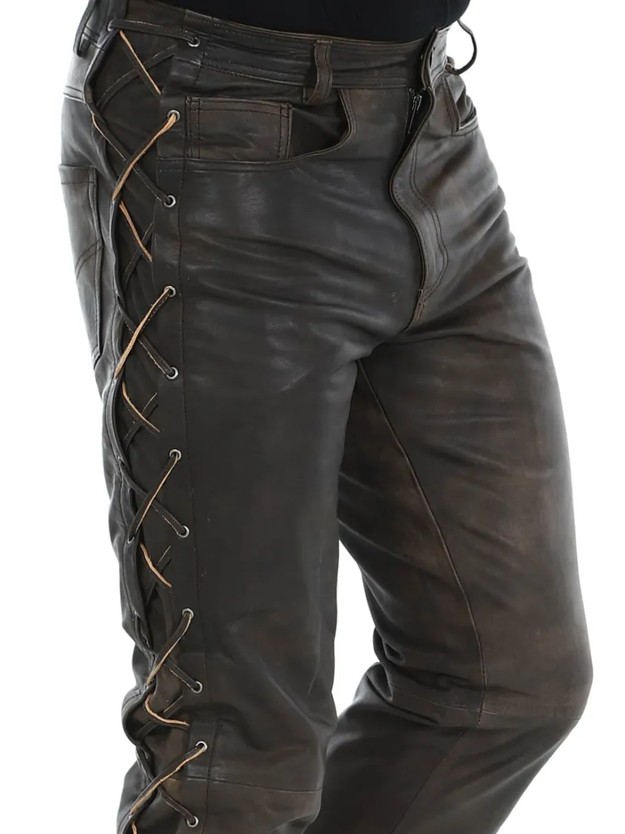 rd_premium_nitro_skindbuk_0.webp RD Premium Nitro Skindbukser - Brun^Rockdenim Fashion
