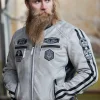 RD Ride To Live Skindjakke - Dirty White^Rockdenim Clearance