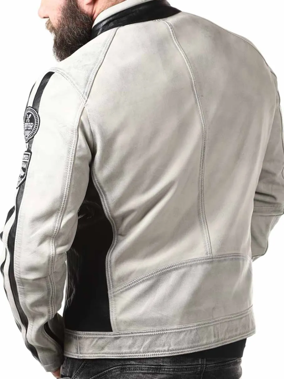 rd_ride_to_live_skindjakk_14-1.webp RD Ride To Live Skindjakke - Dirty White^Rockdenim Clearance