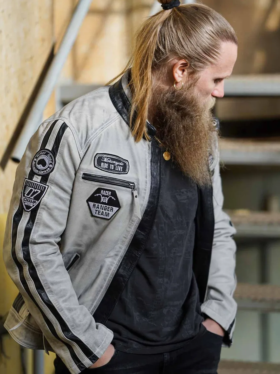 rd_ride_to_live_skindjakk_3-1.webp RD Ride To Live Skindjakke - Dirty White^Rockdenim Clearance