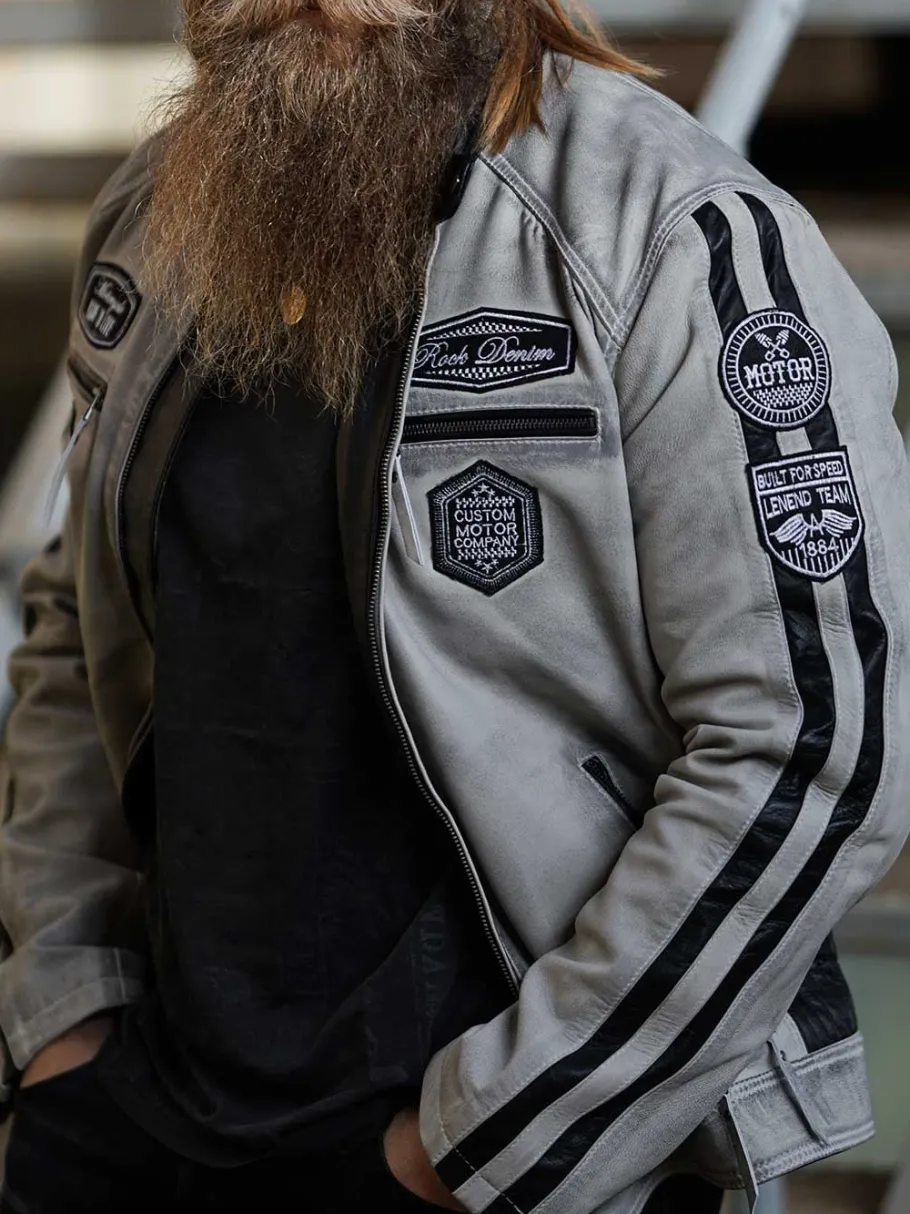rd_ride_to_live_skindjakk_5-1.webp RD Ride To Live Skindjakke - Dirty White^Rockdenim Clearance