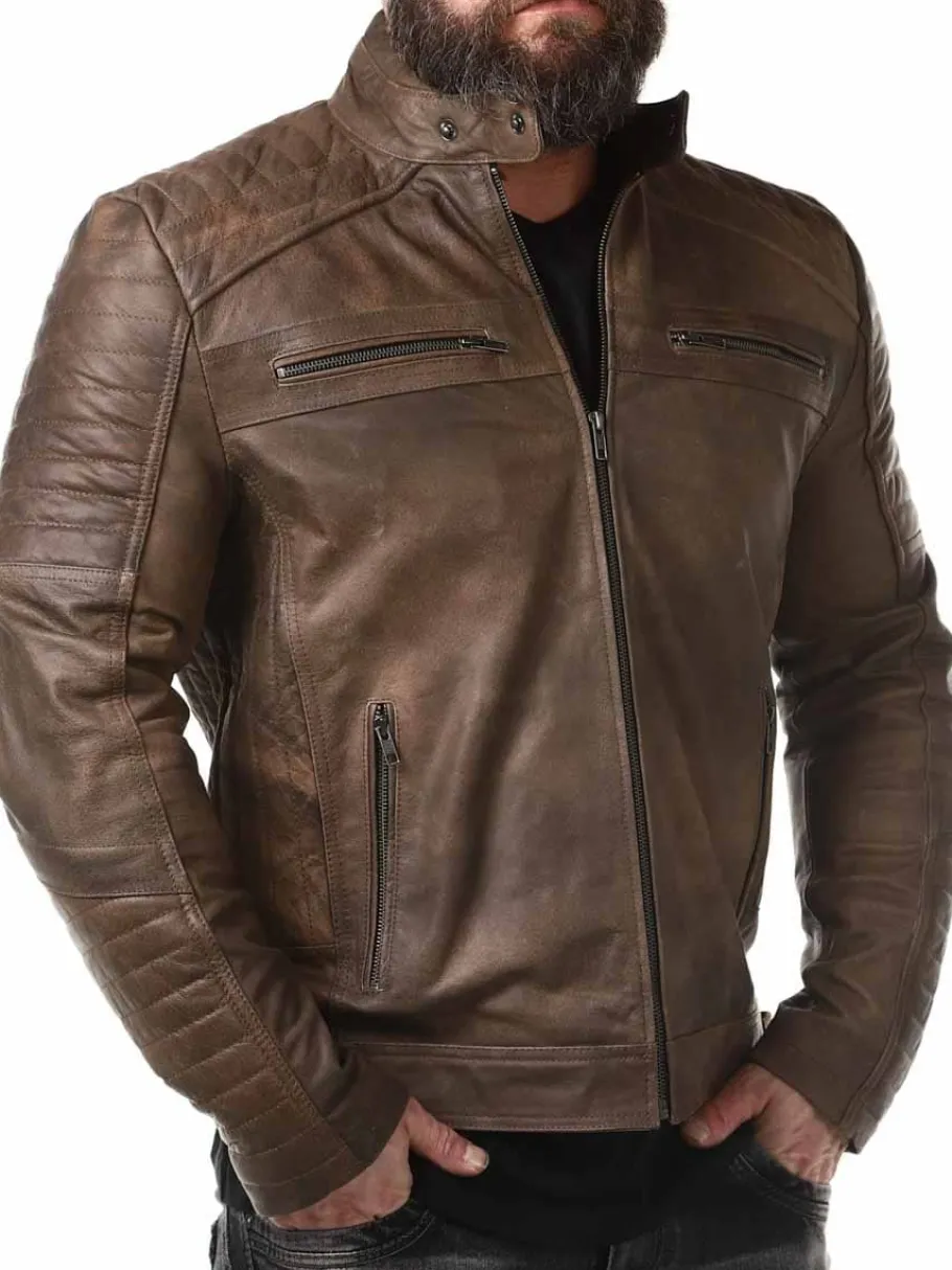 rd_rivian_skindjakke__bru_7.webp RD Rivian Skindjakke - Brun^Rockdenim Hot
