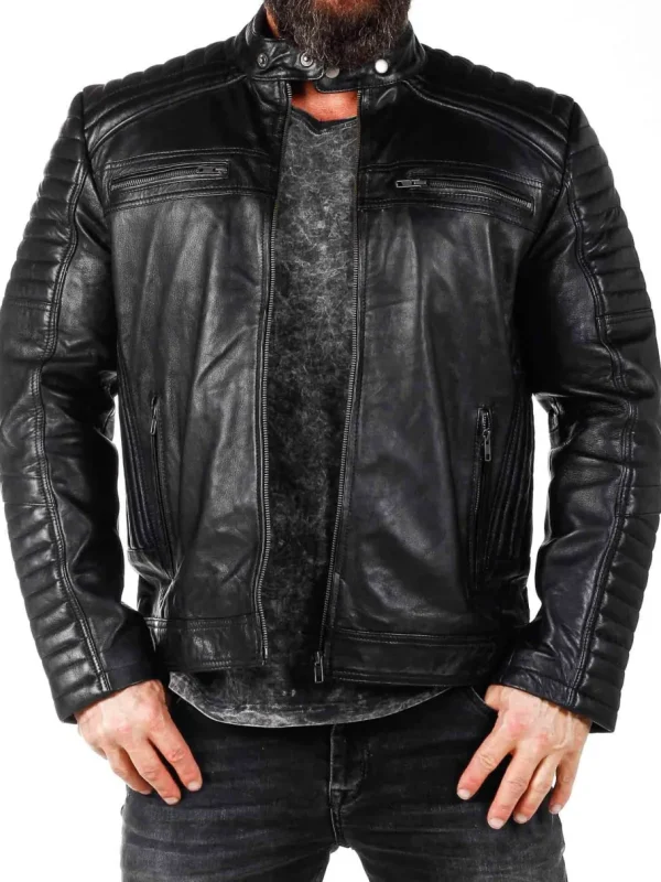 RD Rivian Skindjakke - Sort^Rockdenim Fashion