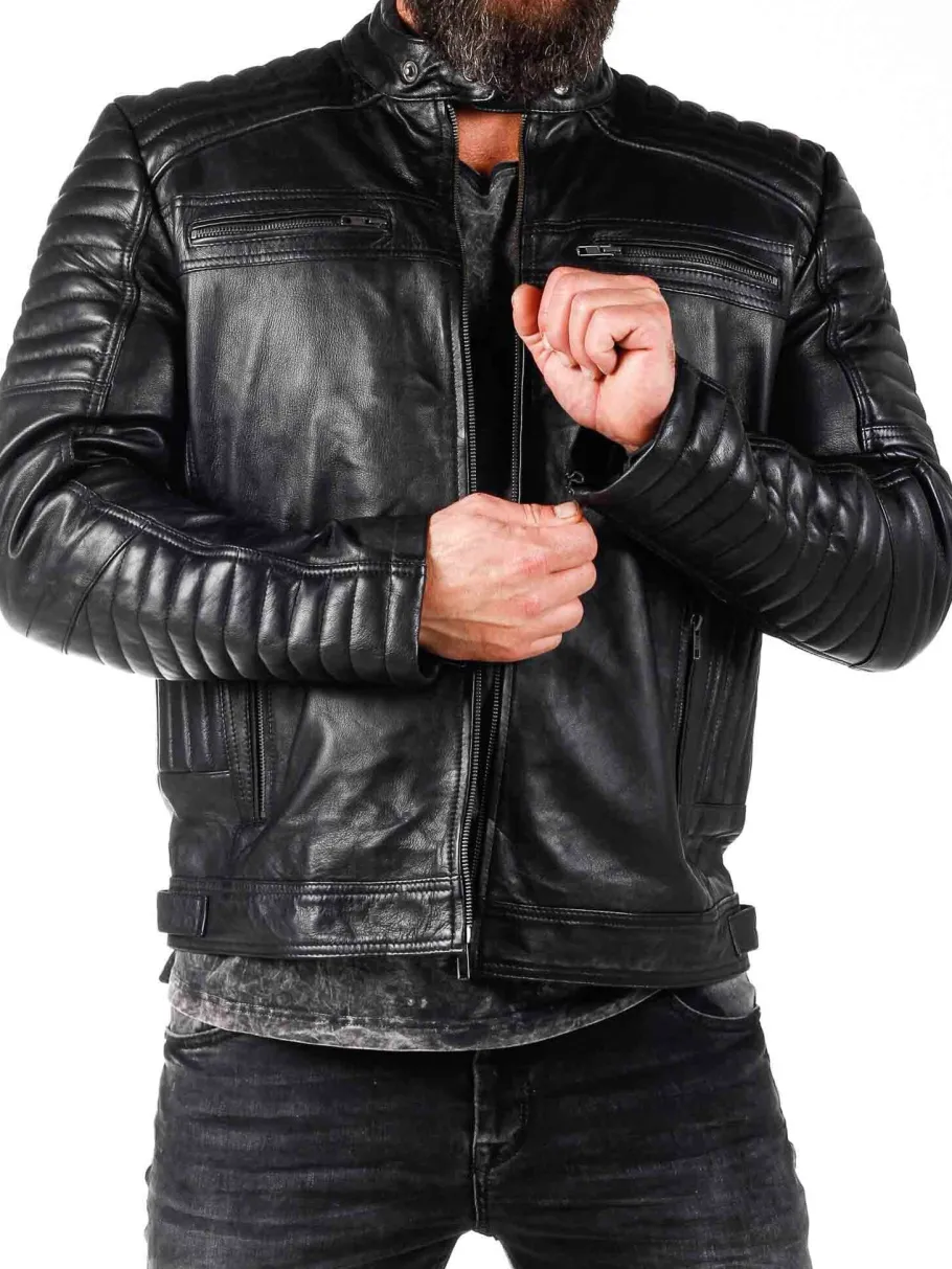 rd_rivian_skindjakke__sor_4.webp RD Rivian Skindjakke - Sort^Rockdenim Fashion