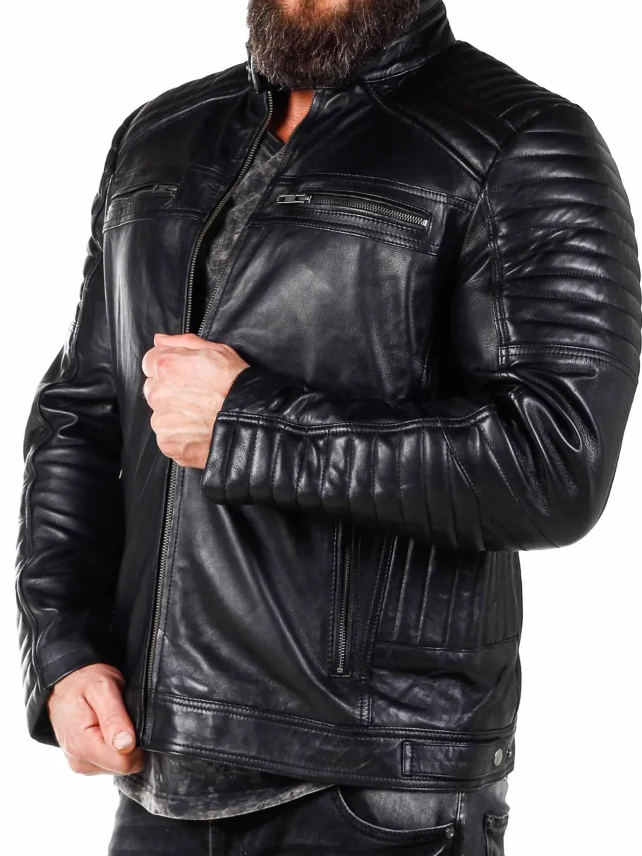 rd_rivian_skindjakke__sor_5.webp RD Rivian Skindjakke - Sort^Rockdenim Fashion
