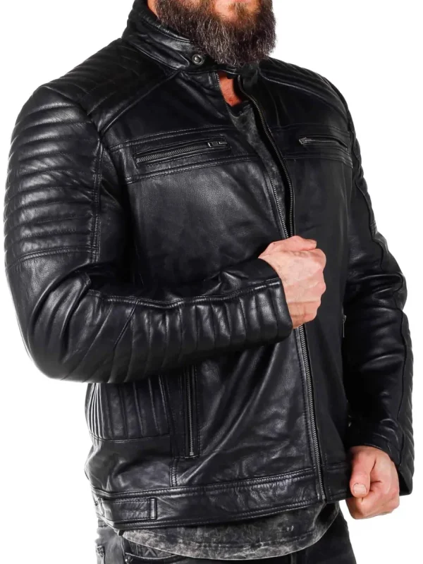 RD Rivian Skindjakke - Sort^Rockdenim Fashion