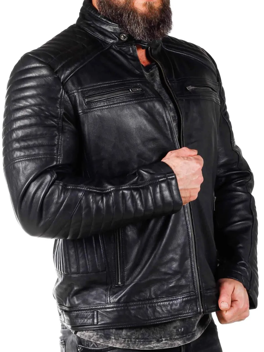 rd_rivian_skindjakke__sor_6.webp RD Rivian Skindjakke - Sort^Rockdenim Fashion