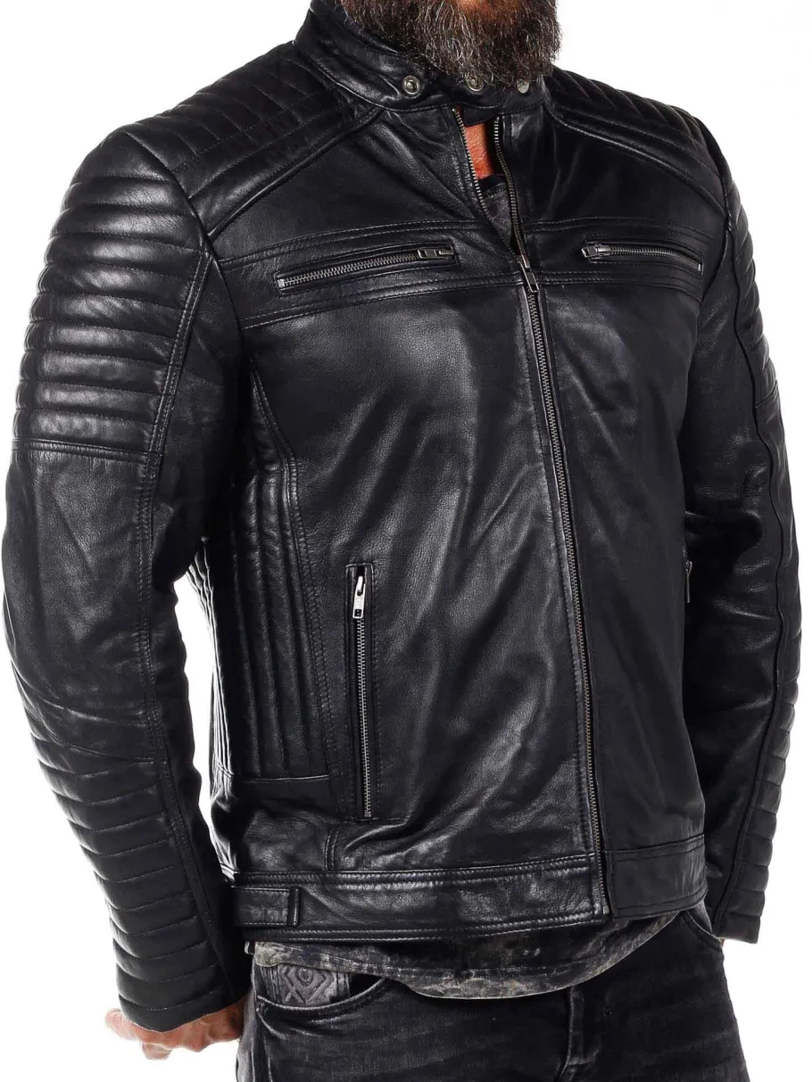 rd_rivian_skindjakke__sor_7.webp RD Rivian Skindjakke - Sort^Rockdenim Fashion
