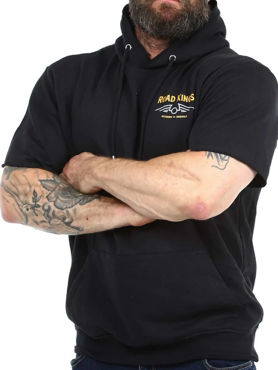 rd_road_king_kortrmet_hoo_3.webp RD Road King Kortærmet Hoodie - Sort^Rockdenim Sale