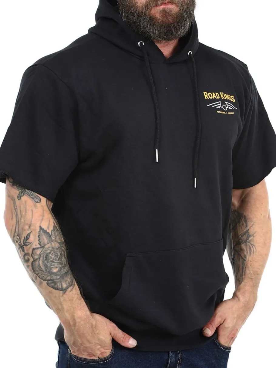 rd_road_king_kortrmet_hoo_4.webp RD Road King Kortærmet Hoodie - Sort^Rockdenim Sale