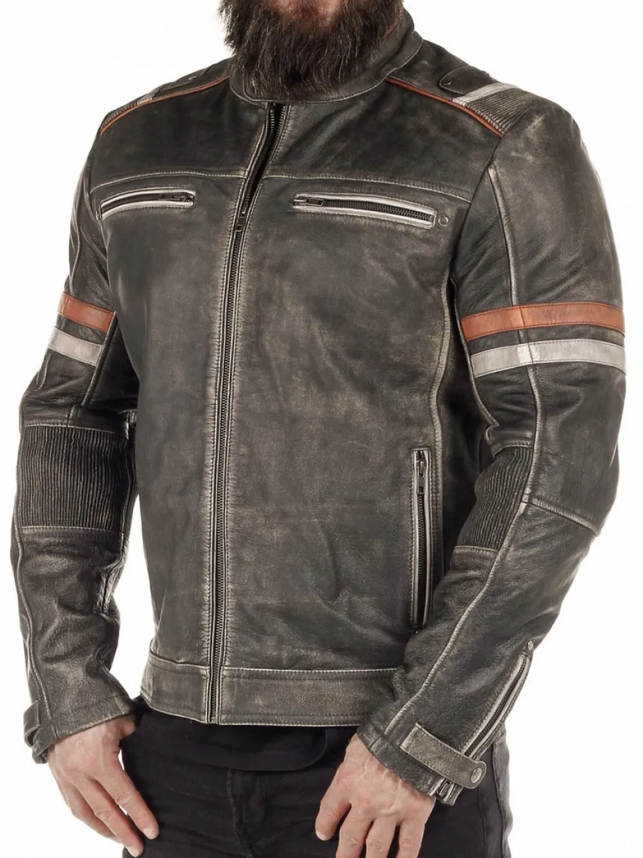 rd_road_king_skindjakke___9.webp RD Road King Skindjakke - Dirty Grey^RockDenim Best