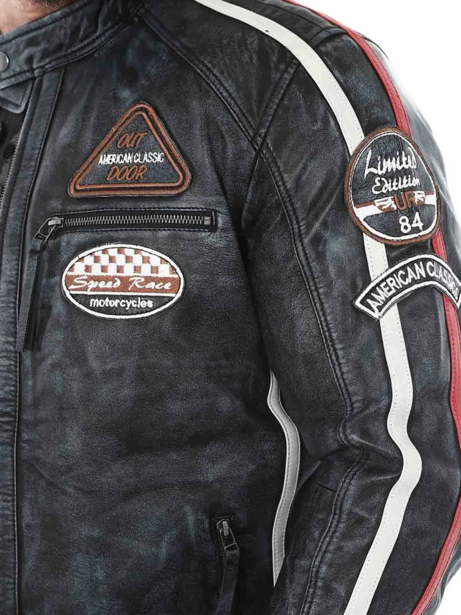 rd_road_runner_skindjakke_13.webp RD Road Runner Skindjakke - Sort^Rockdenim Sale