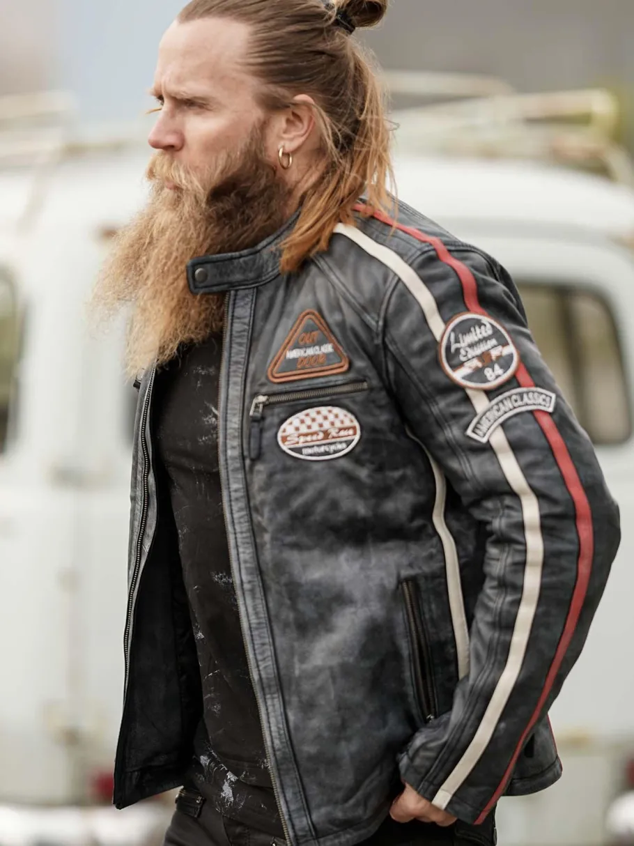 rd_road_runner_skindjakke_4.webp RD Road Runner Skindjakke - Sort^Rockdenim Sale