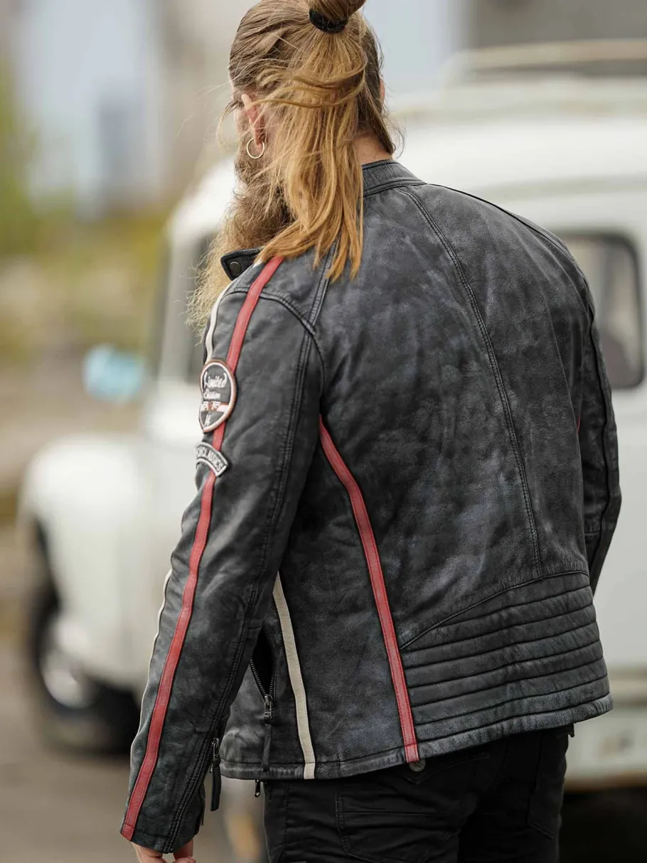rd_road_runner_skindjakke_5.webp RD Road Runner Skindjakke - Sort^Rockdenim Sale