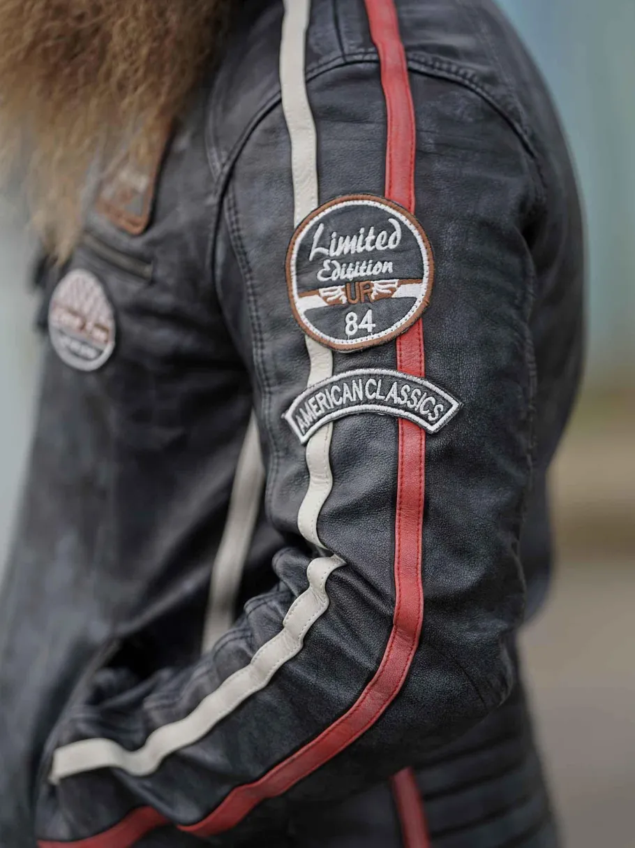 rd_road_runner_skindjakke_7.webp RD Road Runner Skindjakke - Sort^Rockdenim Sale