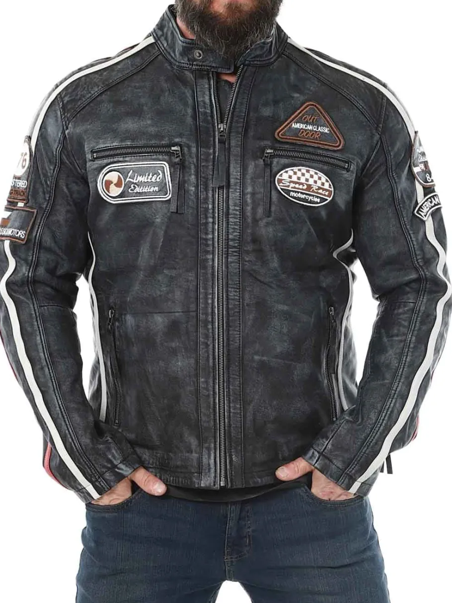 rd_road_runner_skindjakke_8.webp RD Road Runner Skindjakke - Sort^Rockdenim Sale