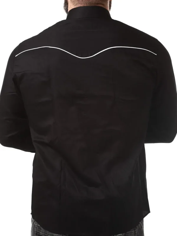 RD Roadster Skjorte - Sort/Hvid^Rockdenim New