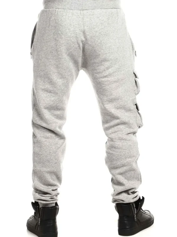 RD Route 66 Sweatpants - Lysegrå^RockDenim Discount