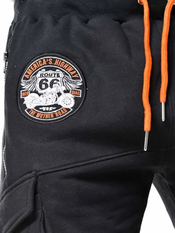 RD Route 66 Sweatpants - Sort^Rockdenim Online