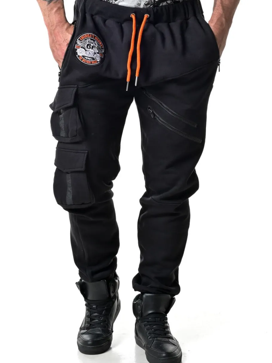 rd_route__sweatpants__sor_8.webp RD Route 66 Sweatpants - Sort^Rockdenim Online