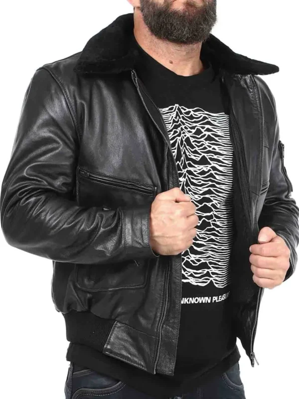 RD Stormhide Foret Skindjakke - Sort^Rockdenim New