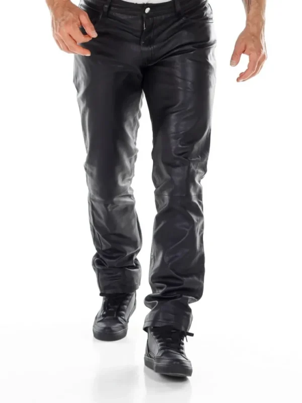 RD Thunder Skindbukse - Sort^RockDenim Online