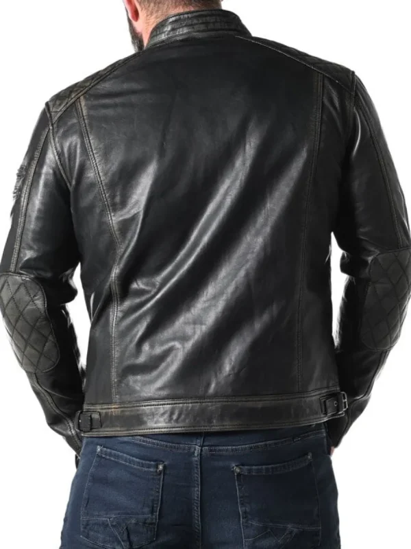RD Thunder Skindjakke - Sort^RockDenim Clearance