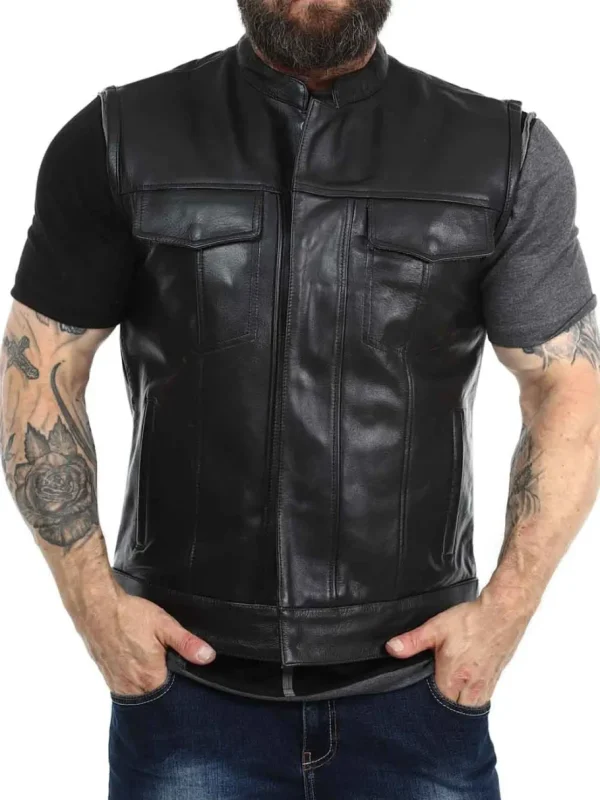 RD Turbo Rider Skindvest - Sort^Rockdenim Fashion