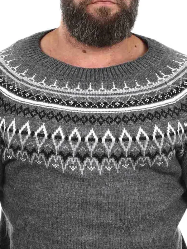 RD Valor Cashmere Strikket Trøje - Mørkegrå^Rockdenim Discount