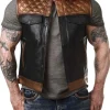 RD Ventura Skindvest - Sort/Guld^Rockdenim Discount