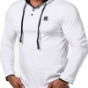 RD Yuto Longsleeve - Hvid/Sort^Rockdenim Sale