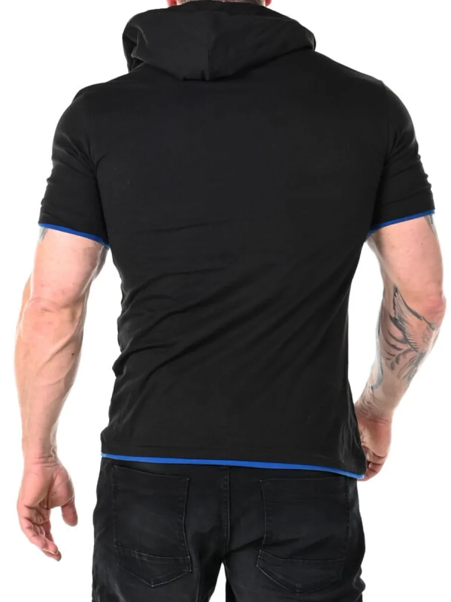 rd_yuto_tshirt__sortbl_5.webp RD Yuto T-shirt - Sort/Blå^RockDenim Sale