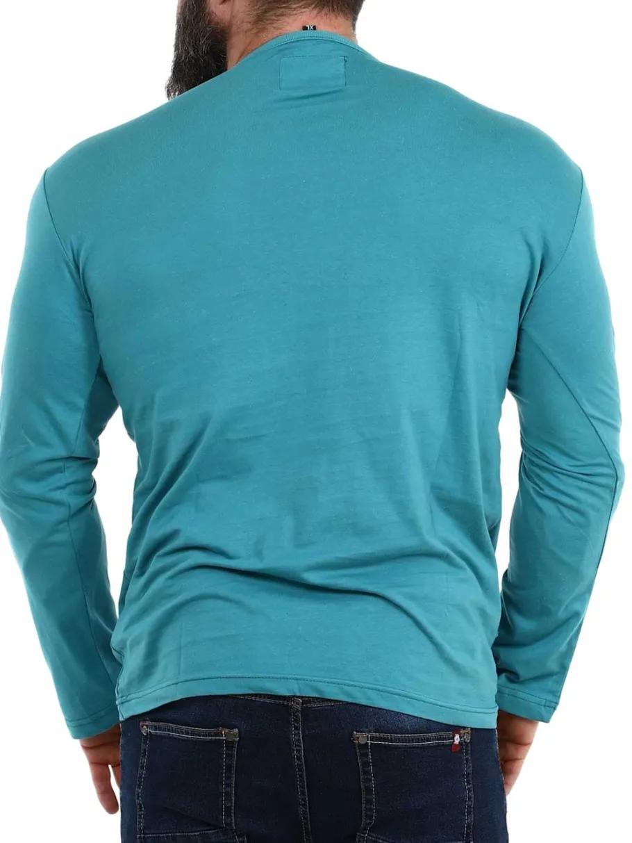 rd_zuto_longsleeve__bl_1.webp RD Zuto Longsleeve - Blå^Rockdenim Sale