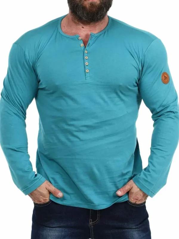 RD Zuto Longsleeve - Blå^Rockdenim Sale