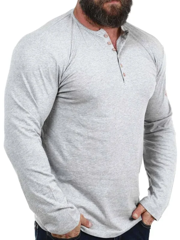 RD Zuto Longsleeve - Lysegrå^Rockdenim Best