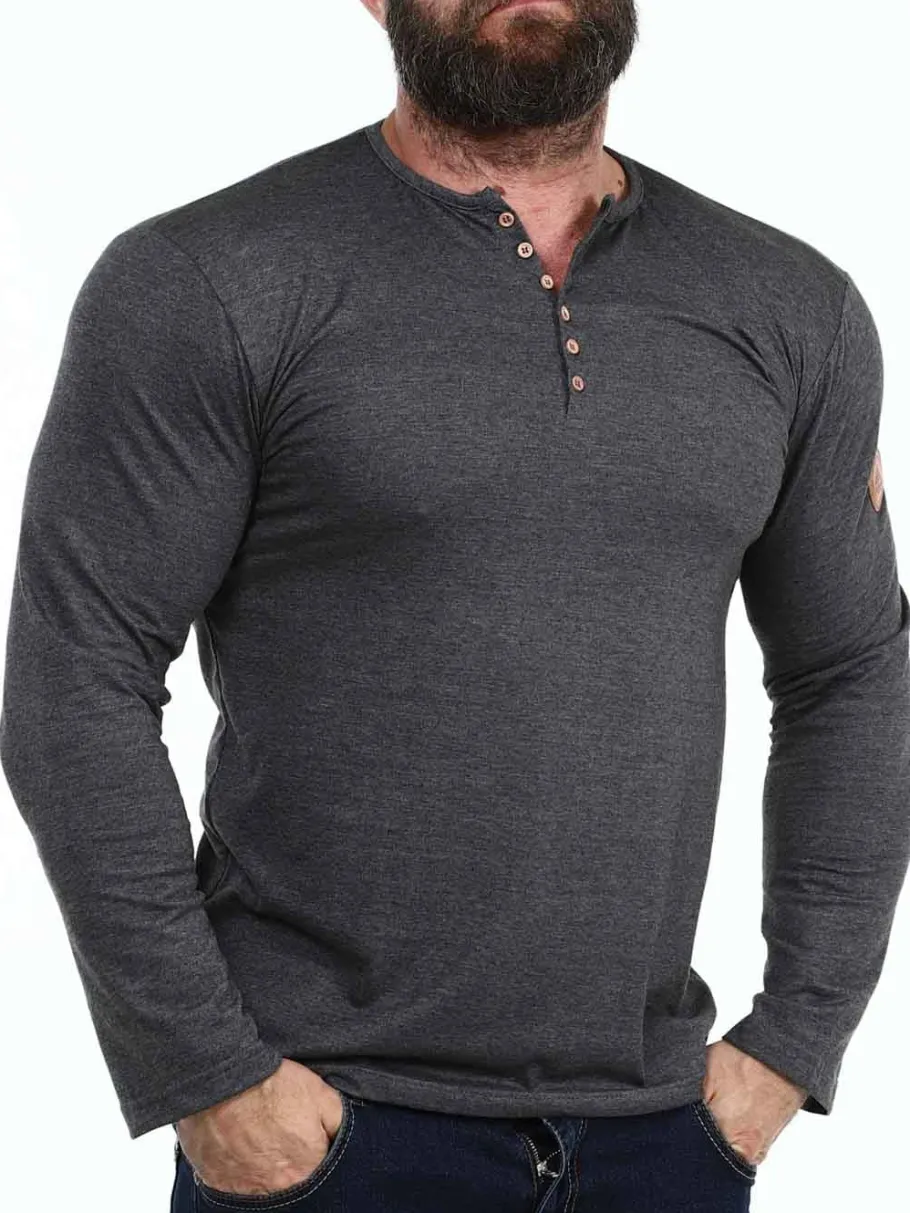 rd_zuto_longsleeve__mrkeg_3.webp RD Zuto Longsleeve - Mørkegrå^Rockdenim Sale