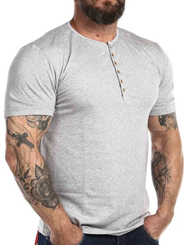 RD Zuto T-shirt - Lysegrå^Rockdenim Fashion