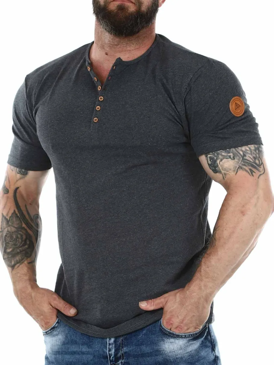 rd_zuto_tshirt__mrkegr_2.webp RD Zuto T-shirt - Mørkegrå^Rockdenim Outlet