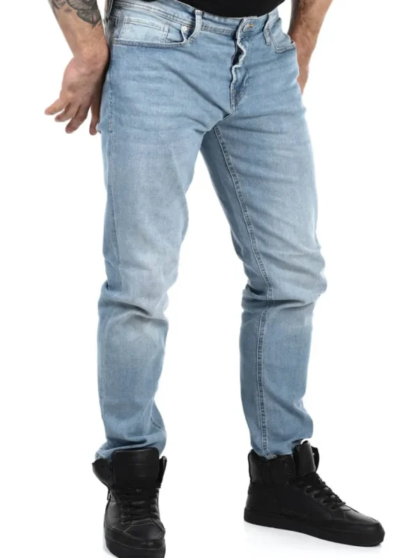 Rebel Adam Tapered Jeans - Lyseblå^JJ Rebel swe New