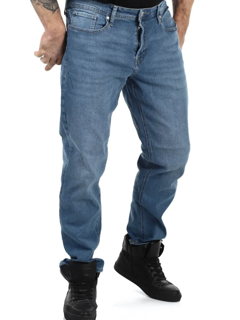 rebel_adam_tapered_jeans__2.webp Rebel Adam Tapered Jeans - Blå^Cipo & Baxx Clearance