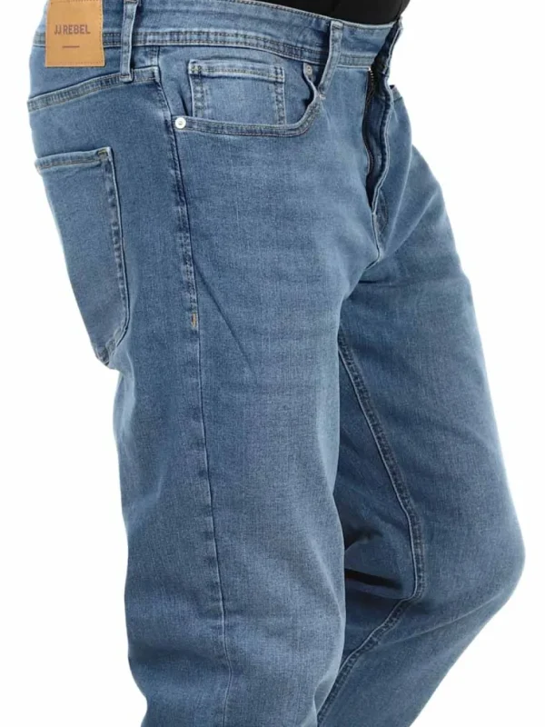 Rebel Adam Tapered Jeans - Blå^Cipo & Baxx Clearance