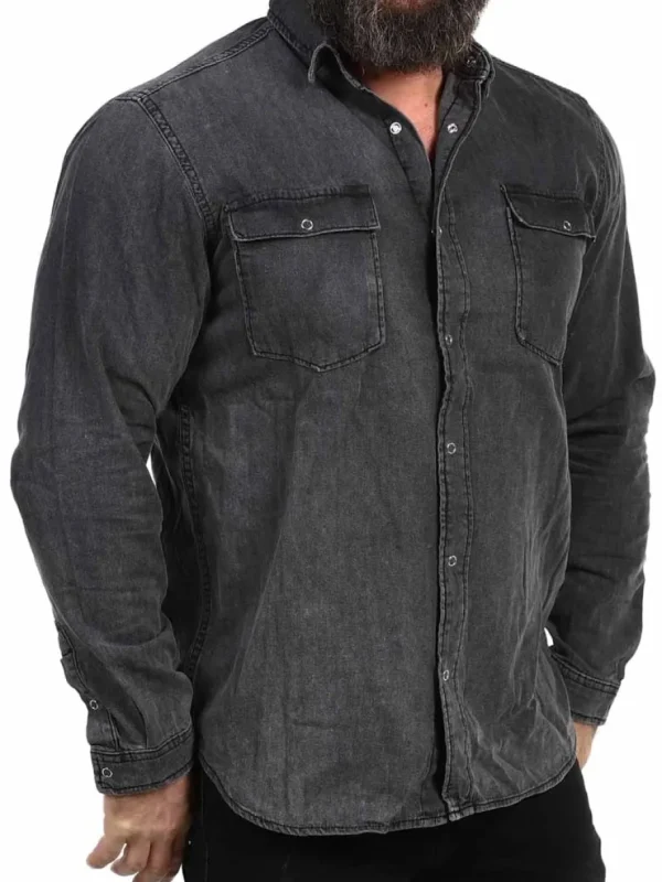 Rebel Austin Skjorte - Sort^JJ Rebel swe Fashion